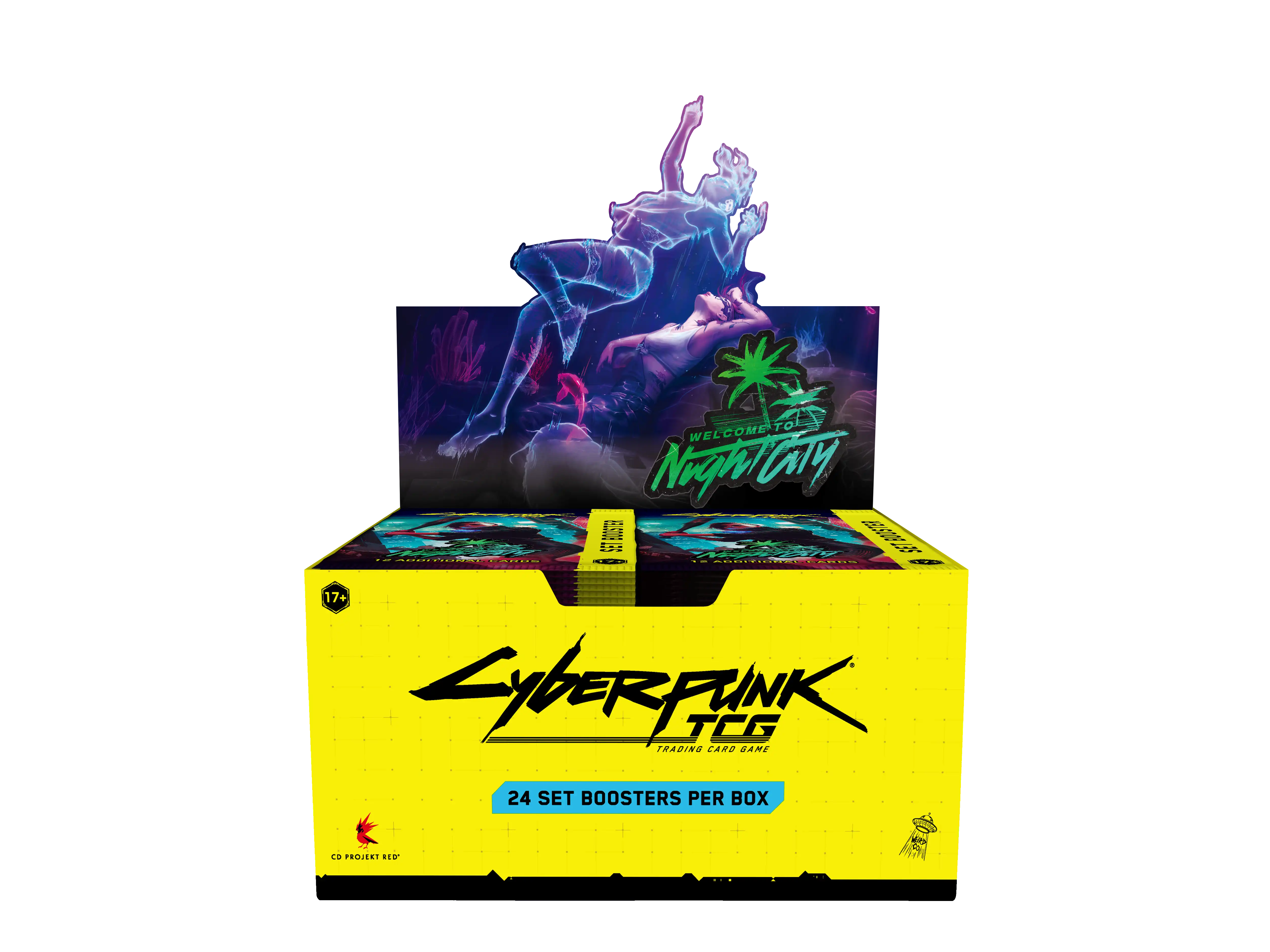 Welcome to Night City Booster Display product artwork