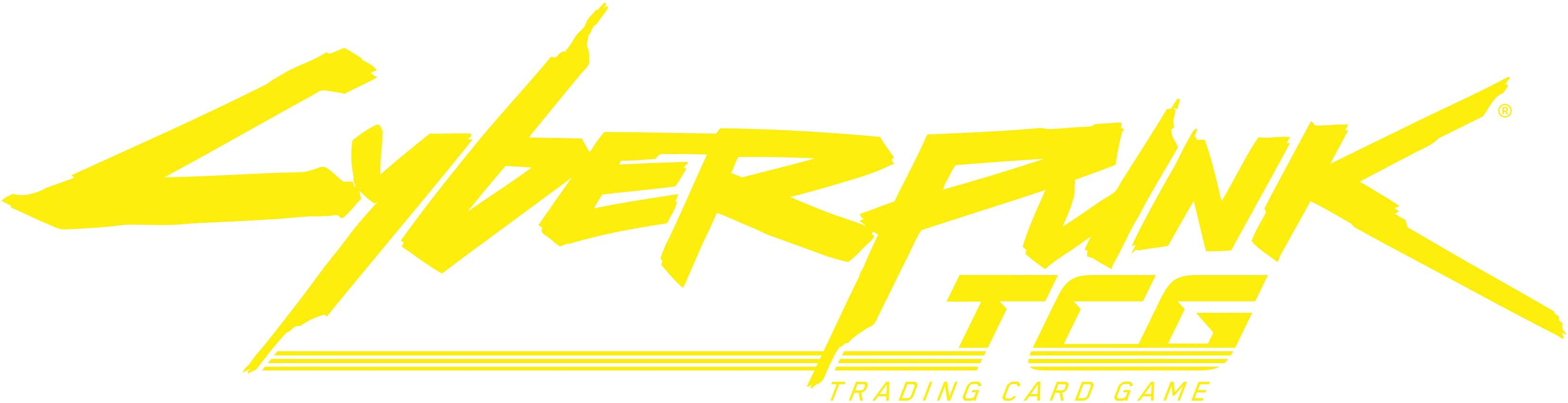Cyberpunk Trading Card Game logo
