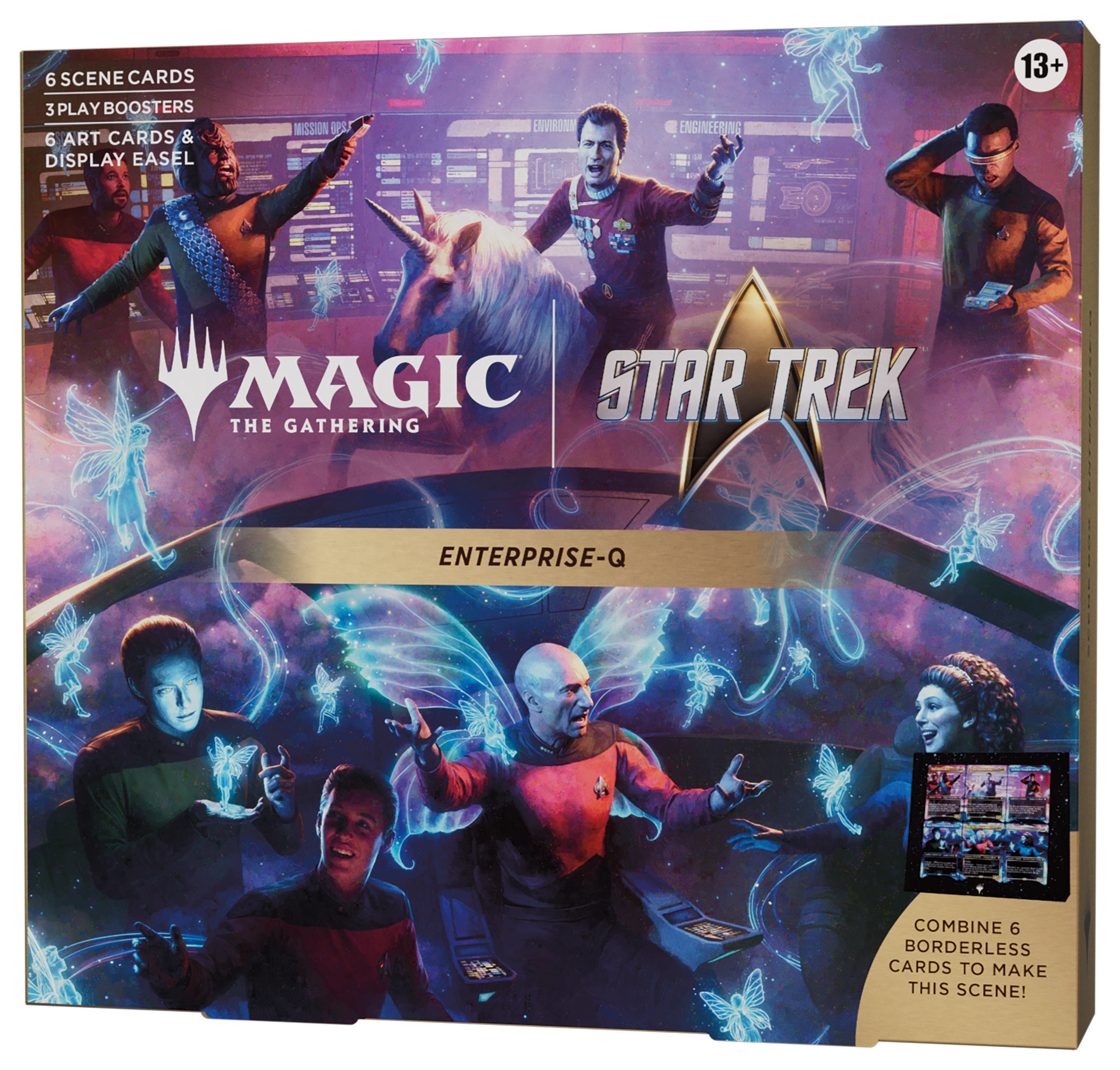 Star Trek — Enterprise-Q Scene Box product artwork