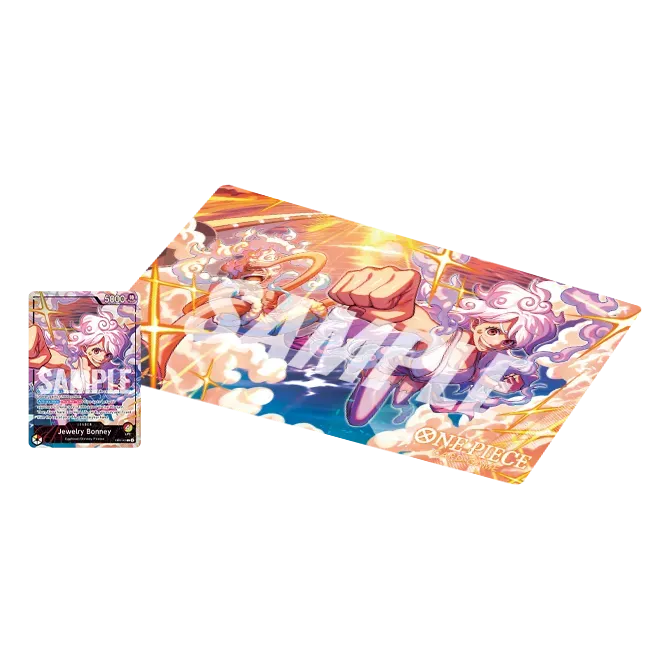 Playmat & Card Set — Luffy & Bonney product artwork