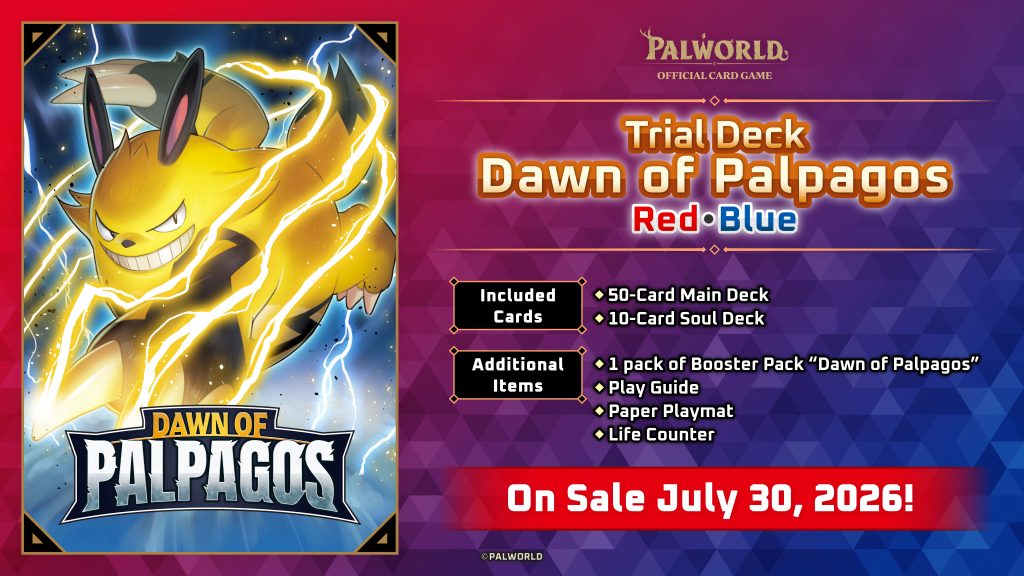Dawn of Palpagos Trial Deck — Red・Blue [TD01] product artwork