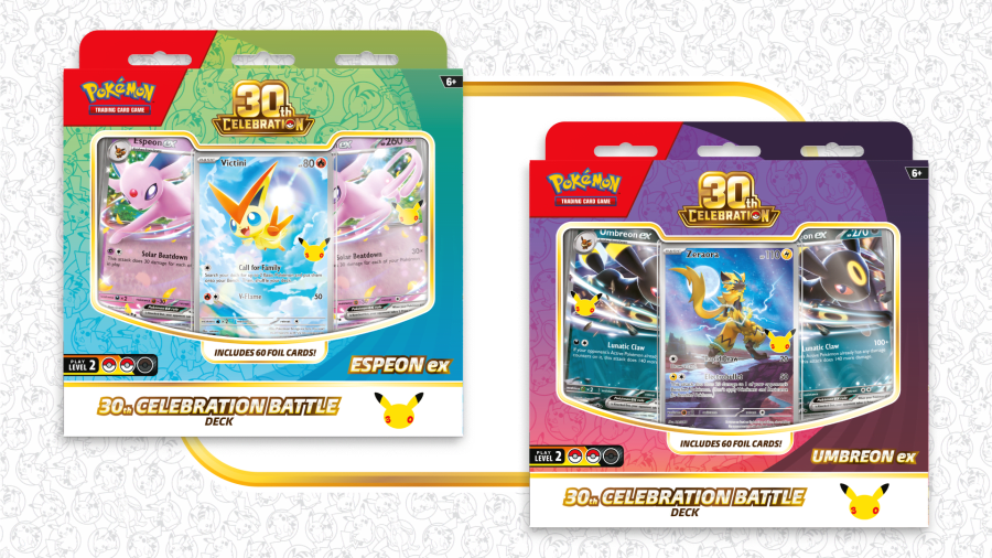 30th Celebration Battle Deck — Espeon ex product artwork