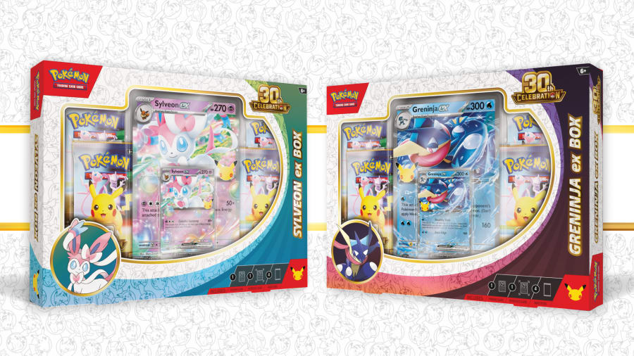 30th Celebration Sylveon ex Box product artwork