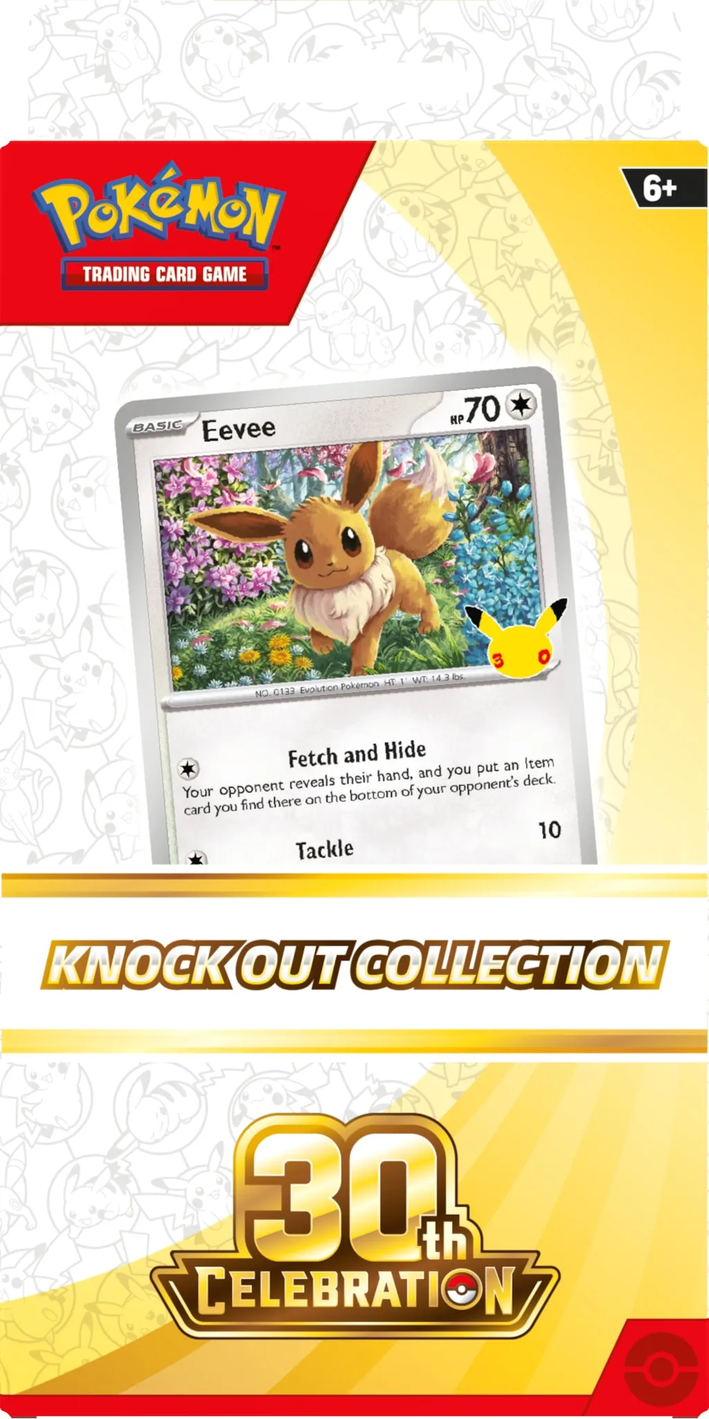 30th Celebration Knock Out Collection — Eevee product artwork