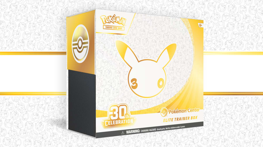30th Celebration Pokémon Center Elite Trainer Box product artwork