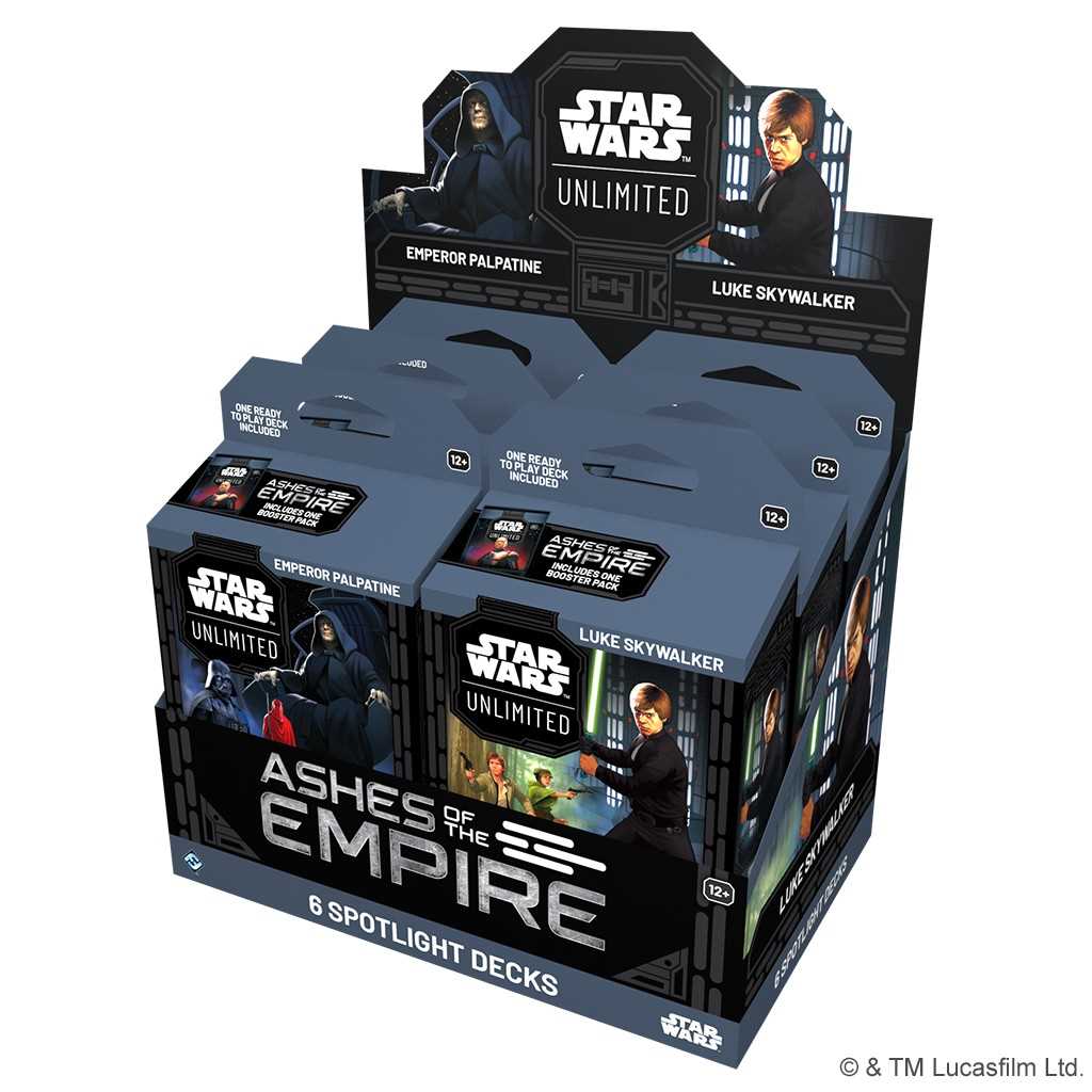 Ashes of the Empire Spotlight Decks product artwork