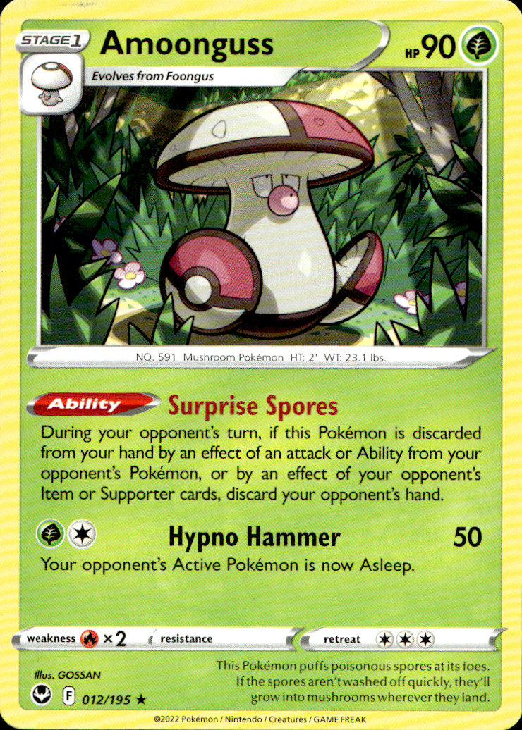 Scanned front of Amoonguss