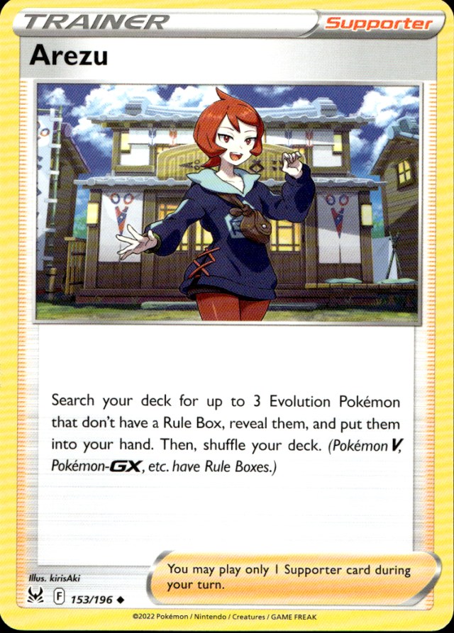 Scanned front of Arezu