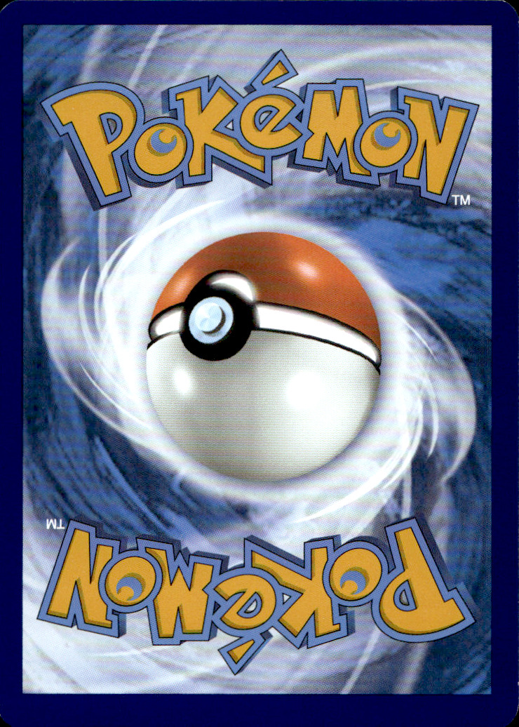 Scanned back of Banette