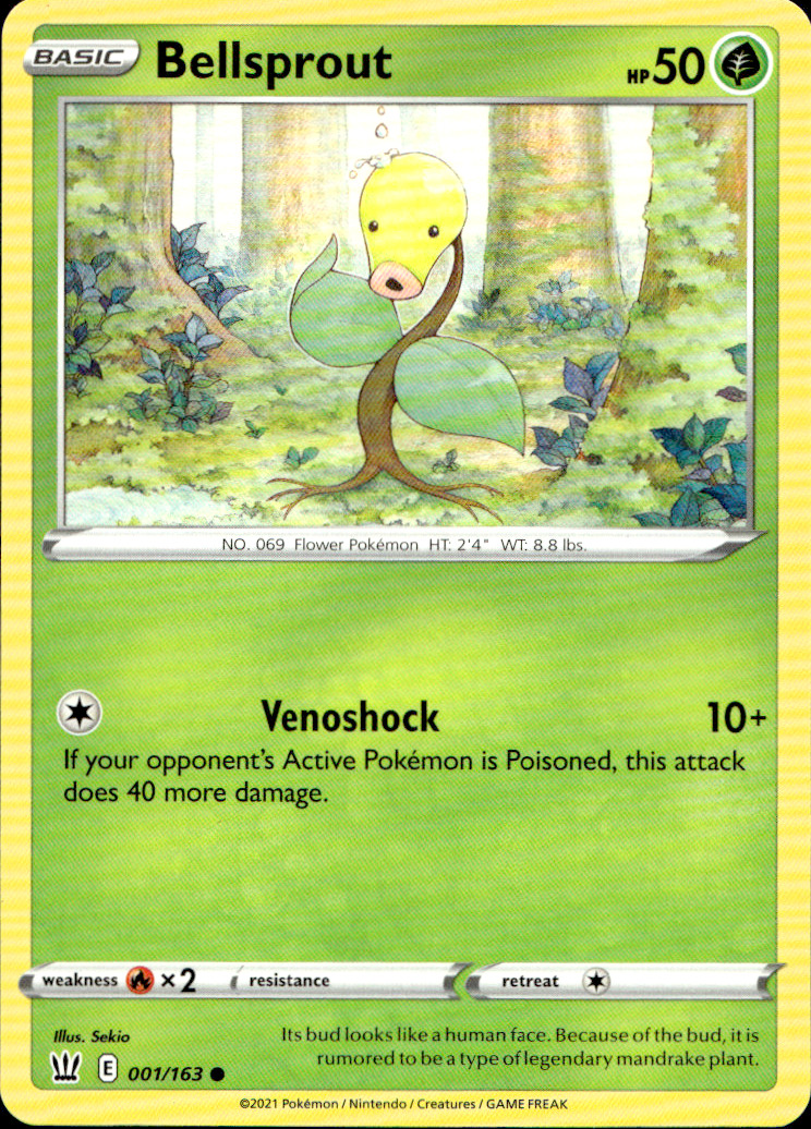 Scanned front of Bellsprout