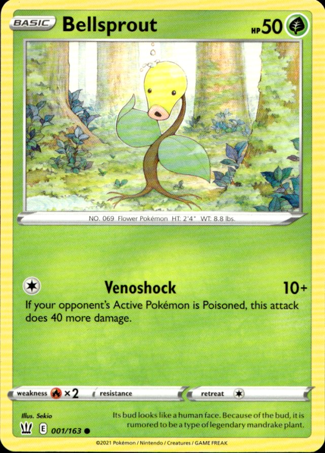 Scanned front of Bellsprout