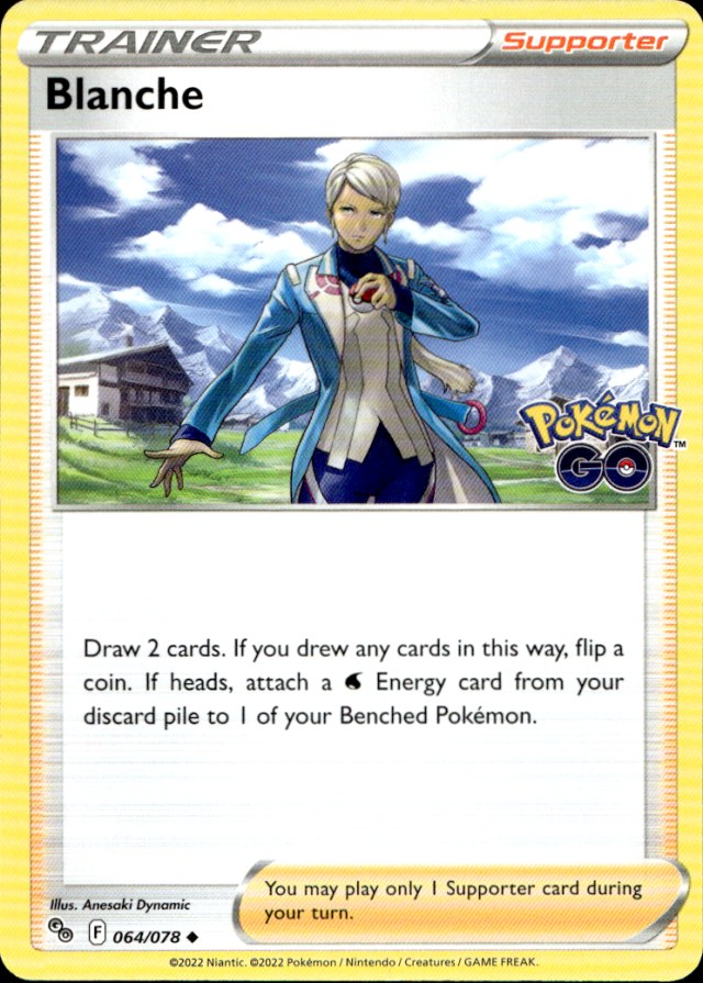 Scanned front of Blanche