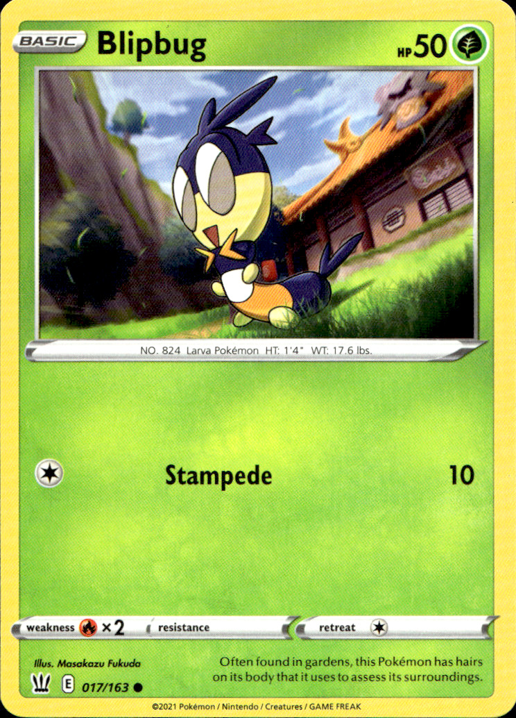 Scanned front of Blipbug