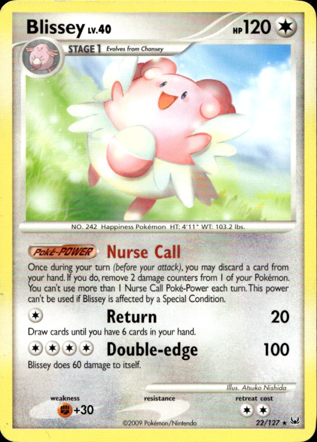Scanned front of Blissey