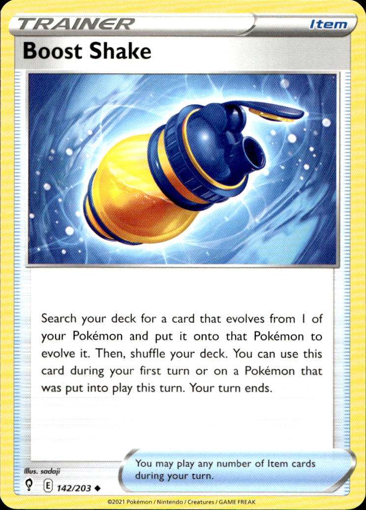 Scanned front of Boost Shake