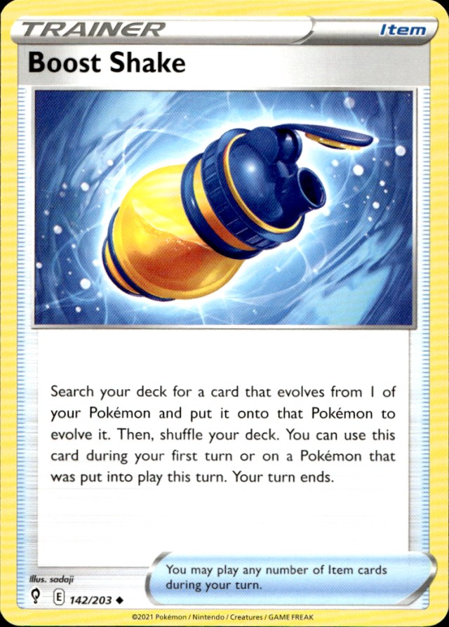 Scanned front of Boost Shake
