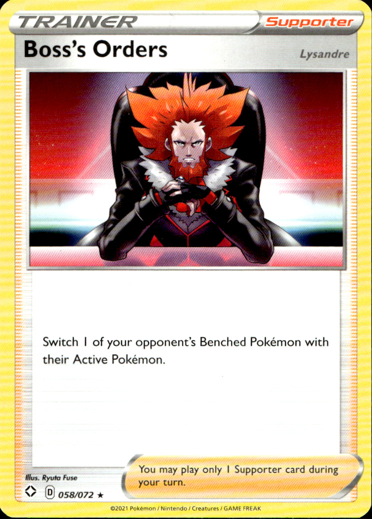 Scanned front of Boss's Orders (Lysandre)