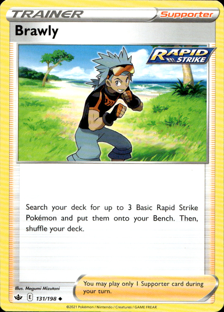 Scanned front of Brawly
