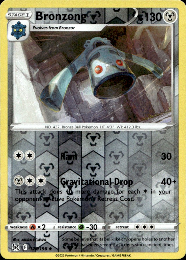 Scanned front of Bronzong