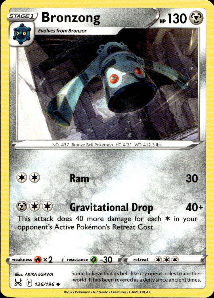Scanned front of Bronzong