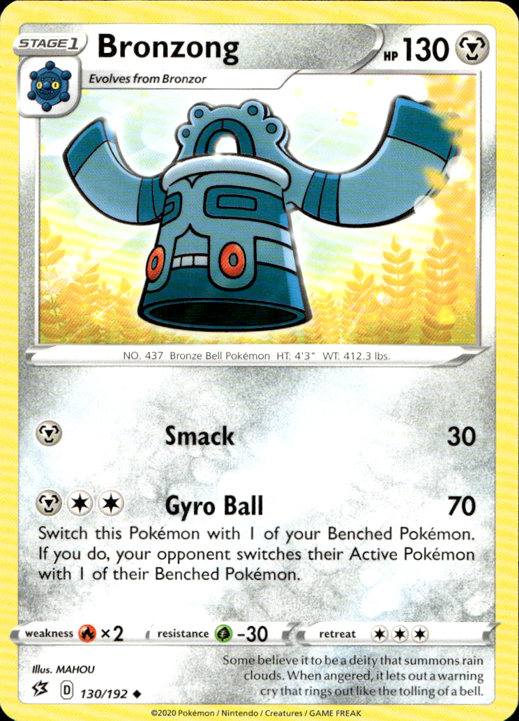 Scanned front of Bronzong