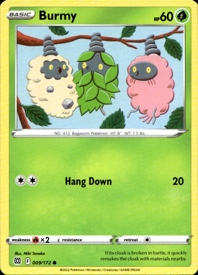 Scanned front of Burmy