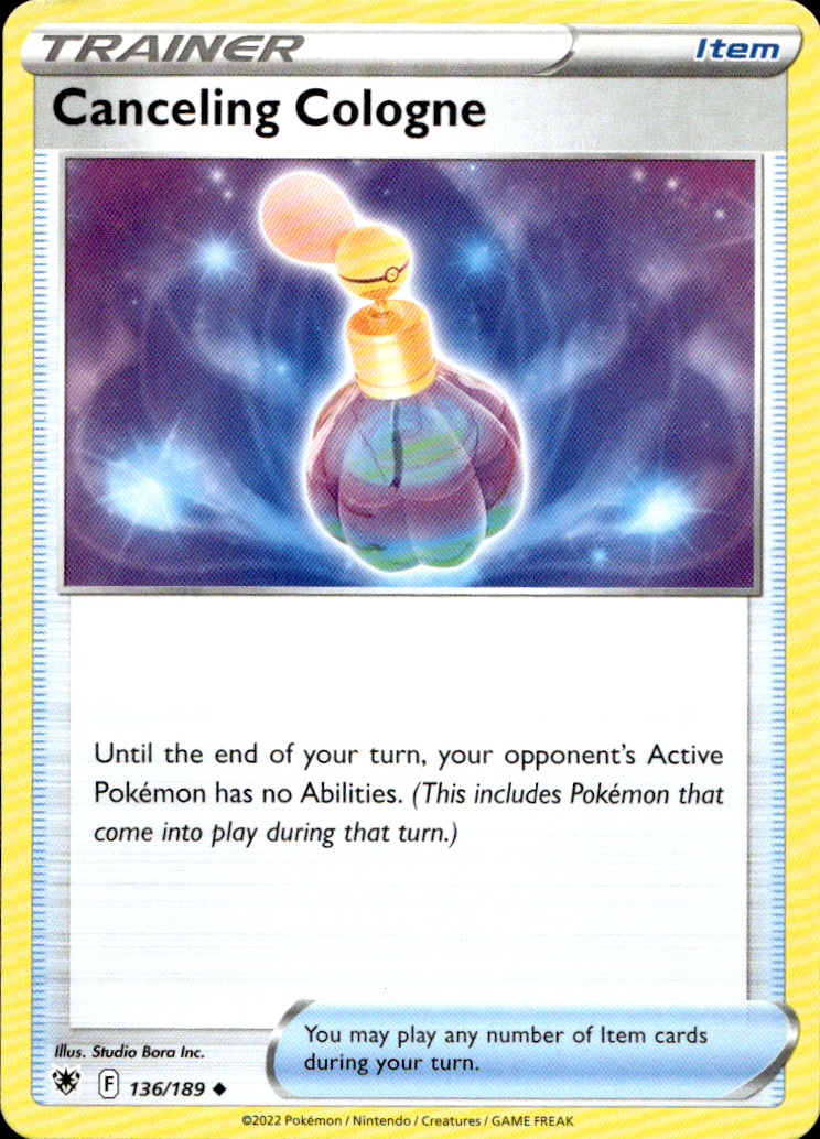 Scanned front of Canceling Cologne
