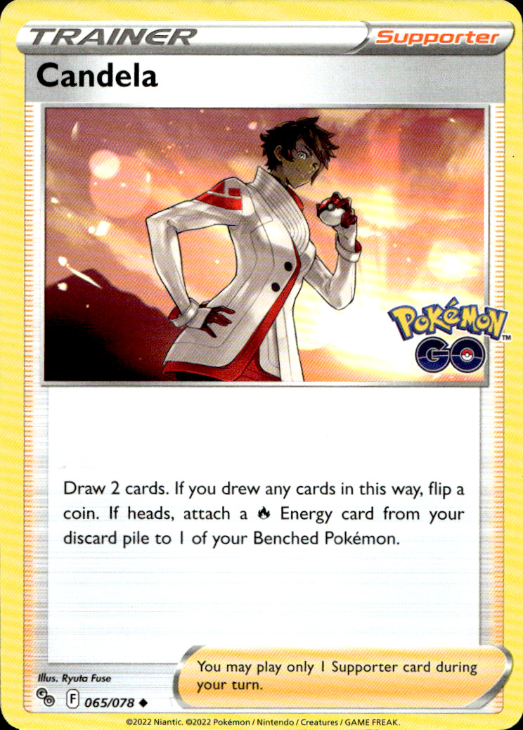 Scanned front of Candela