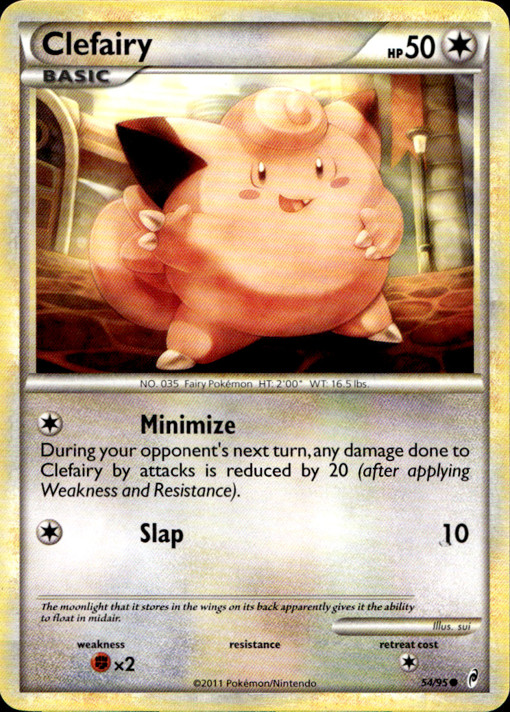 Scanned front of Clefairy