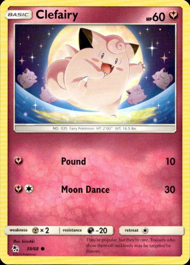 Scanned front of Clefairy