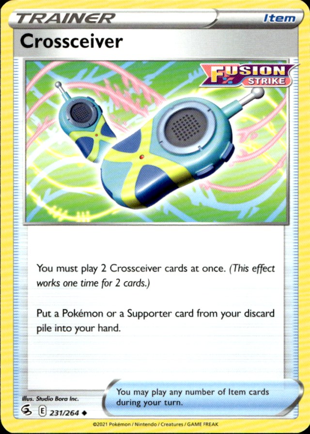 Scanned front of Crossceiver