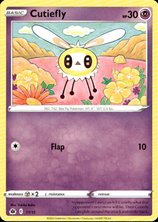 Scanned front of Cutiefly