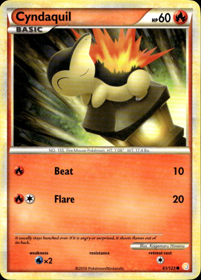 Scanned front of Cyndaquil