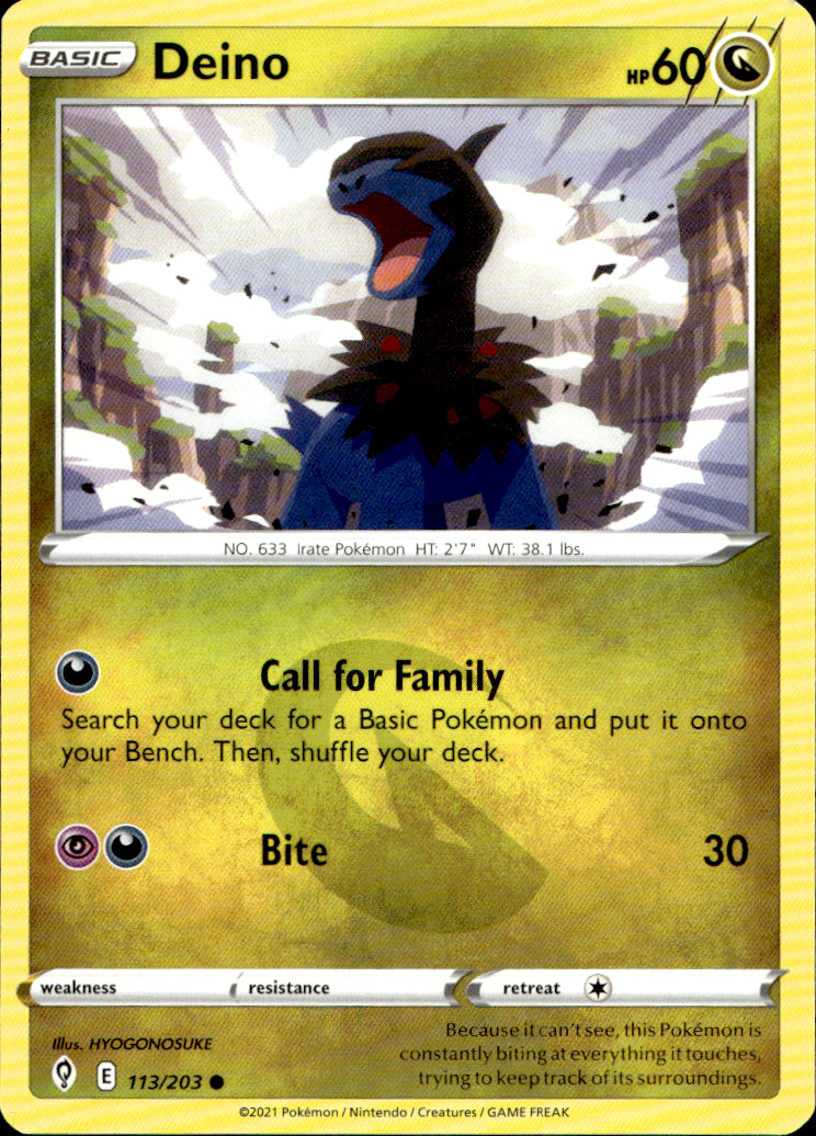 Scanned front of Deino