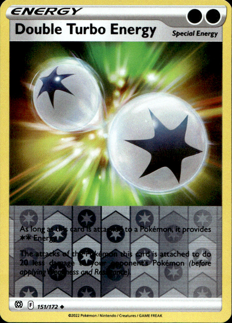Scanned front of Double Turbo Energy