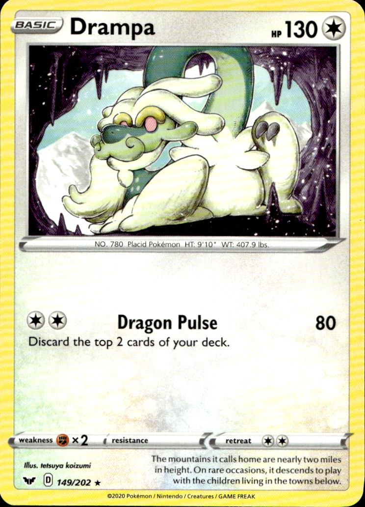 Scanned front of Drampa