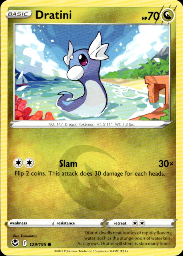 Scanned front of Dratini
