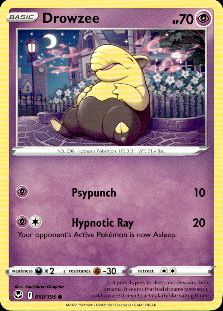 Scanned front of Drowzee