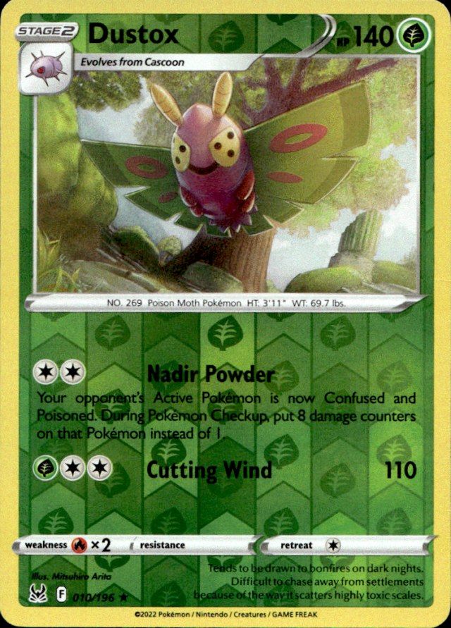 Scanned front of Dustox