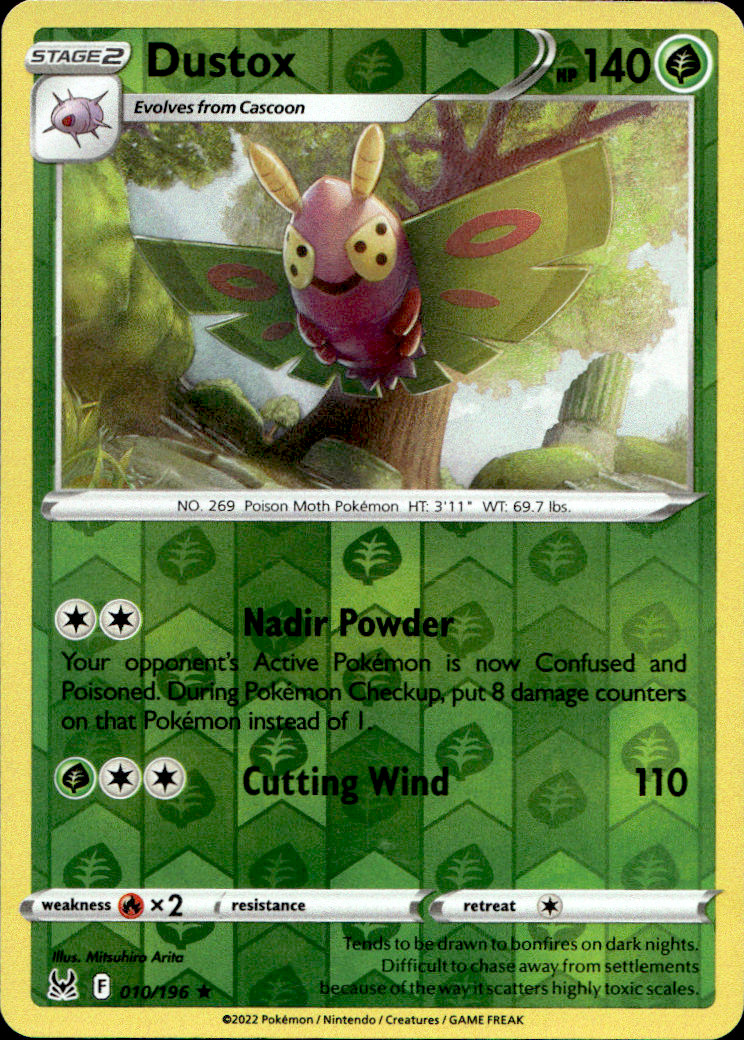 Scanned front of Dustox