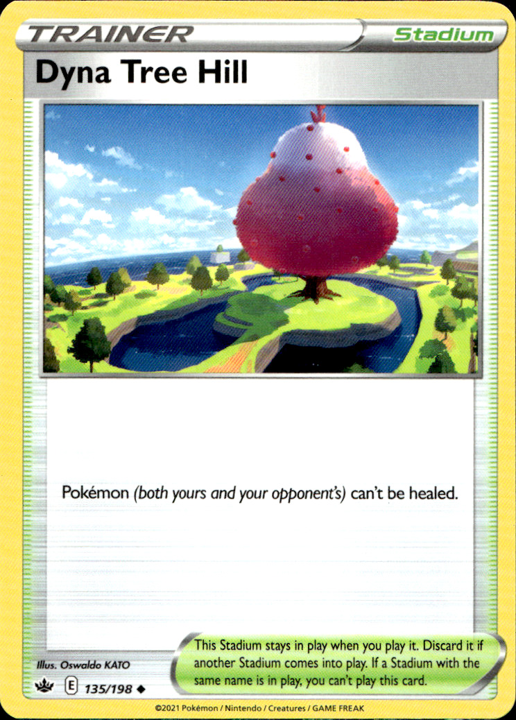 Scanned front of Dyna Tree Hill
