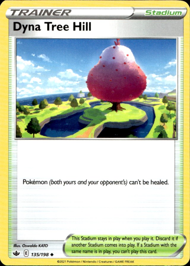 Scanned front of Dyna Tree Hill