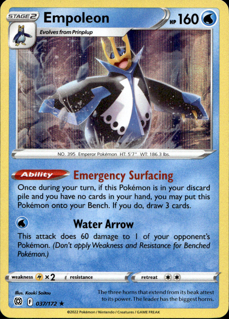 Scanned front of Empoleon