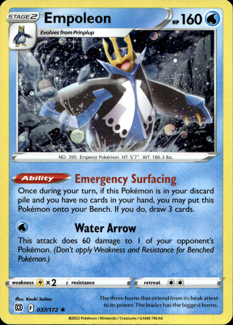 Scanned front of Empoleon