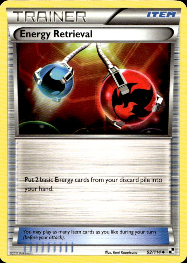 Scanned front of Energy Retrieval