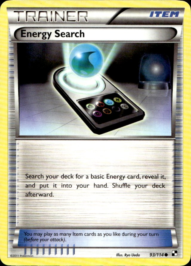 Scanned front of Energy Search