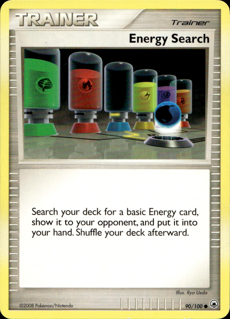 Scanned front of Energy Search