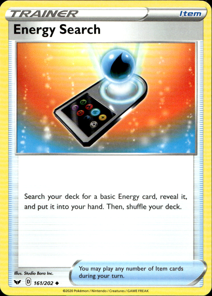Scanned front of Energy Search