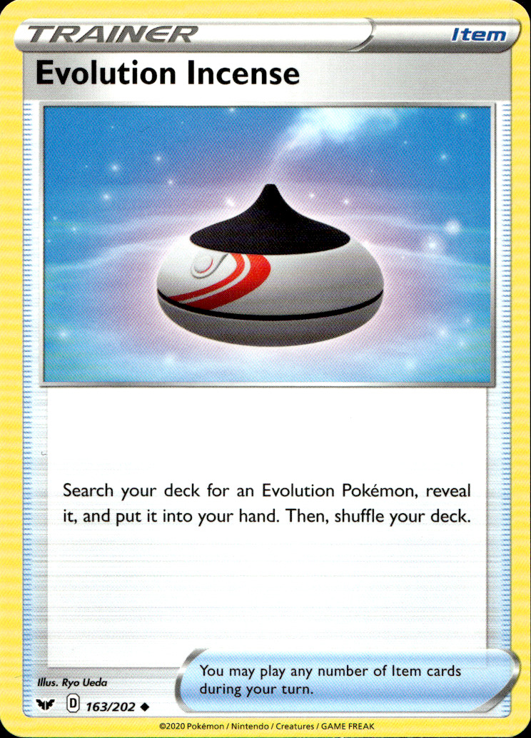 Scanned front of Evolution Incense