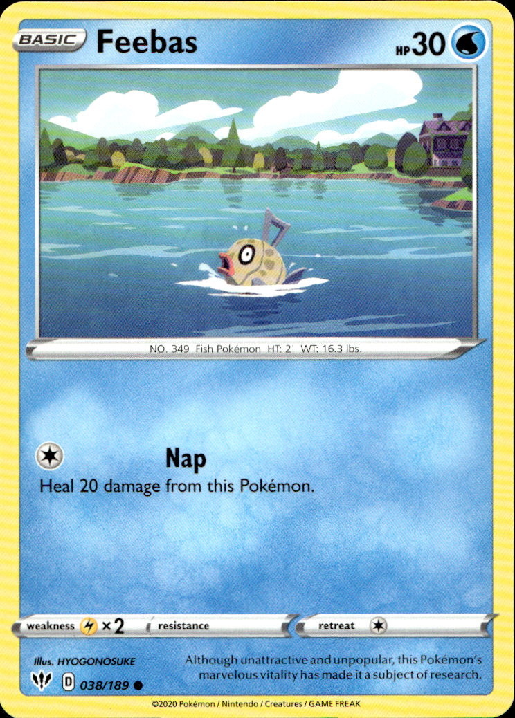 Scanned front of Feebas